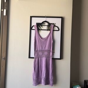 Spell Iluka Crochet Mini Dress